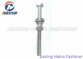 M10 stainless steel A2 DIN 931 Hex Head Bolts and Nuts