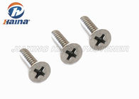 A2 A4 Stainless Steel Cross Recessed DIN7997 Contersunk Self Tapping screws screws for steel