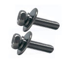 پیچ های فولادی ضد زنگ فولاد ضد زنگ 304 316 Hex Head Cross -Recessed screws