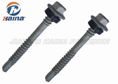 فول موضوع فولاد کربنی شش ضلعی 4.8 5.8 پیچ فلزی خود حفاری