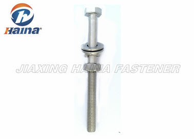 پیچ و مهره فولادی ضد زنگ M10 A2 DIN 931 Hex Head