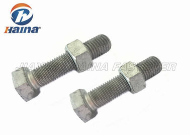 فولاد کربنی گالوانیزه گرم 4.8 8.8 پیچ و واشر سر شش گوش