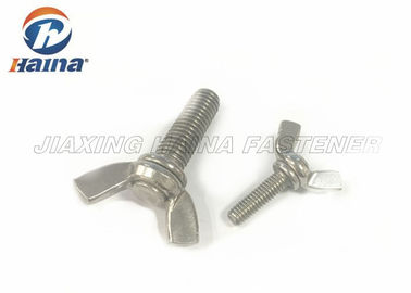 پیچ و مهره پروانه ای بال فولادی ضد زنگ DIN316 A2-70 / 304
