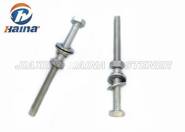فولاد ضد زنگ 304 316 M20 X 90 میلی متر پیچ و مهره سر و مهره با واشر