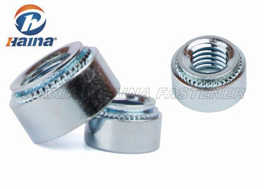 روکش اندود گرد گردن راحت Self Clinch پیچ و مهره های چوبی برای ورق فلز
