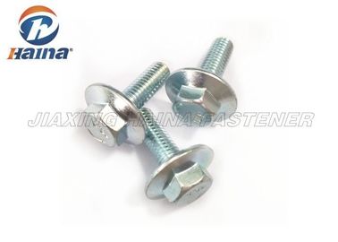 پیچ و مهره فلنج سری Hex M8 X 25 کربن سفارشی نخ چپ / نخ راست