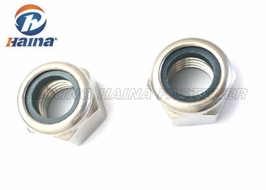 فولاد ضد زنگ 304 316 DIN985 Passivation Hex Nylon Inset Lock مهره