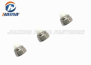 DIN 986 Prevailing Torque Type Hexagon Domed Cap Nuts With Non-Metallic Insert Hex Head Nut