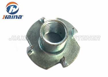 DIN 1624 آجیل چای پنجه آجیل کربن فولاد روی روکش چهار پنجه آجیل برای مبلمان