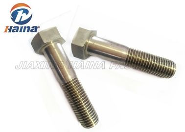 ANSI / ASTM M4-M30 1/4 &quot;-2&quot; A2 70 پیچ فولادی ضد زنگ پیچ و مهره سر برای اتصال