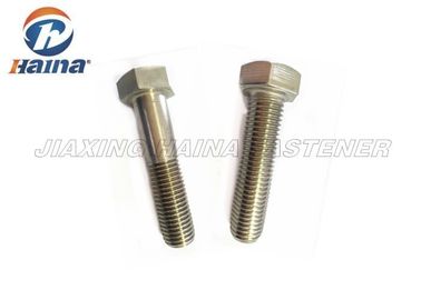 ANSI / ASTM M4-M30 1/4 &quot;-2&quot; A2 70 پیچ فولادی ضد زنگ پیچ و مهره سر برای اتصال