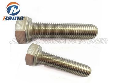 ANSI / ASTM M4-M30 1/4 &quot;-2&quot; A2 70 پیچ فولادی ضد زنگ پیچ و مهره سر برای اتصال