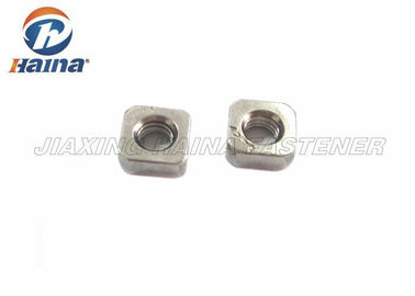 A2 70 M10 فولاد ضد زنگ 304 Chamfer مقاومت راست مهره مربع دست راست
