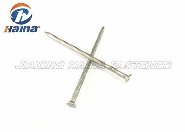 Spiral Shank Concrete Steel Nails Electric Galvanized Diamond Point 1" - 5" 1.6 - 5.5mm