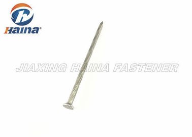 Spiral Shank Concrete Steel Nails Electric Galvanized Diamond Point 1" - 5" 1.6 - 5.5mm