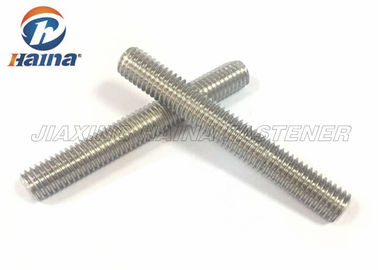 فولاد ضد زنگ DIN976 DIN975 A2 304 316 همه پیچ و مهره های میله ای با موضوع کامل