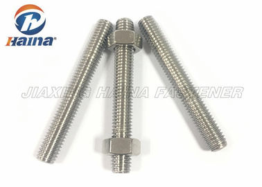 فولاد ضد زنگ DIN976 DIN975 A2 304 316 همه پیچ و مهره های میله ای با موضوع کامل