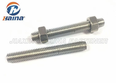 فولاد ضد زنگ DIN976 DIN975 A2 304 316 همه پیچ و مهره های میله ای با موضوع کامل