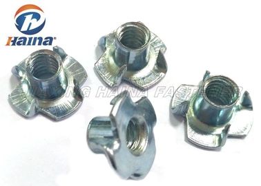Plain Finish Zinc Plated Tee Stainless Steel Nuts Four Claws Nut 731816 HS Code