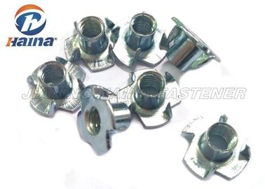 Plain Finish Zinc Plated Tee Stainless Steel Nuts Four Claws Nut 731816 HS Code