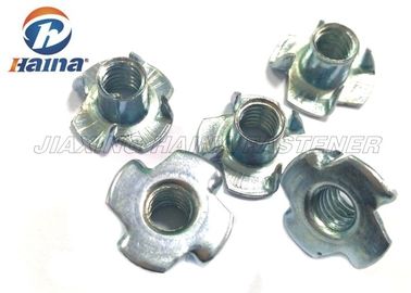 Plain Finish Zinc Plated Tee Stainless Steel Nuts Four Claws Nut 731816 HS Code