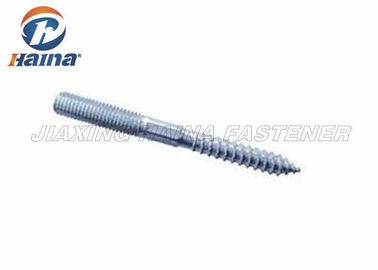 فولاد ضد زنگ فولاد Dowel Self Tapping Screws Zinc Plated Double End Threaded
