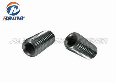 پیچ DIN916 سیاه ماشین، فولاد کربن سوکت پیچ شش ضلعی با نقطه جام