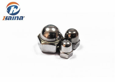 فولاد ضد زنگ ساده DIN1587 A2-70 A4-80 M4-M24 مهره بلوط شش ضلعی