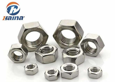 DIN 934 JIS B فولاد ضد زنگ 304/316 مهره شش گوش M2 - M160