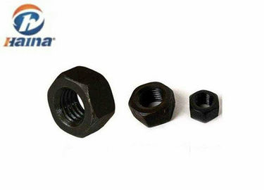 DIN934 کربن فولاد Gr 8.8 2H هگز سقفی آجیل Dia 16 با درمان سطح سیاه