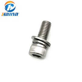 فولاد ضد زنگ 304 316 Combine Machine hex socket Head پیچ با واشر