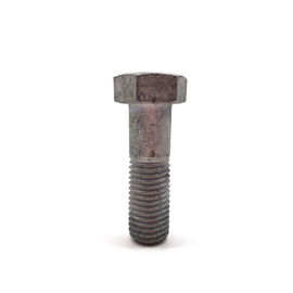 درجه 5.8 8.8 M24 M30 گرم گالوانیزه قدرت اتصالات شش ضلعی سر پیچ
