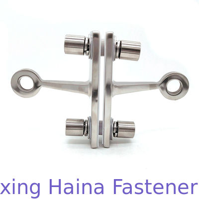 دیوارپوش پرده ای شیشه ای دو بازو Miros Finish Finish SS316