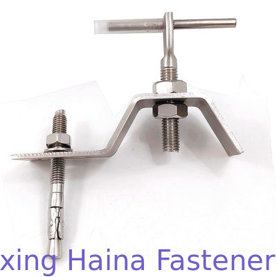 فولاد ضد زنگ SS304 SS316 پرده ساده دیوار روکش سنگی Soffit Anchor