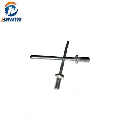 ناخن های کور آلومینیوم فولاد ضد زنگ DIN7337 Flat Head Closed