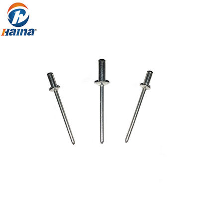 ناخن های کور آلومینیوم فولاد ضد زنگ DIN7337 Flat Head Closed