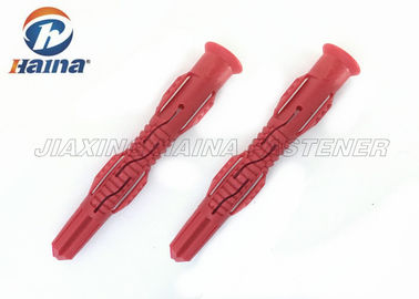 M6 Plastic Concrete Wall Expanded Rubber For Light Load Anchor Bolts