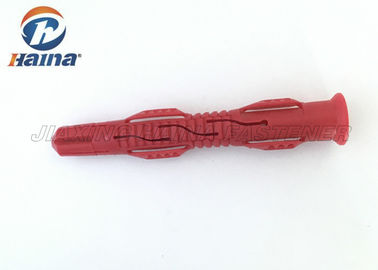 M6 Plastic Concrete Wall Expanded Rubber For Light Load Anchor Bolts