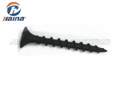 Hardend Steel Black Phosphated Phil Bugle Head Drywall Screws , C1022 Self Tapping Metal Screws
