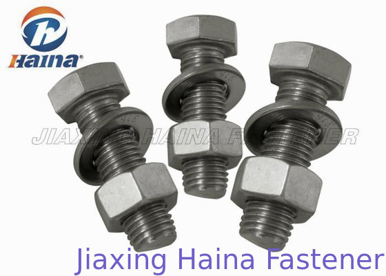 GB نیم نخ شش ضلعی سر ss304 ss316 M4-M36 پیچ و مهره